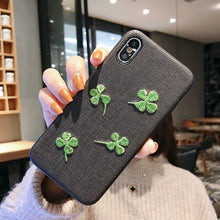 Load image into Gallery viewer, Lucky Clover flower iphone8